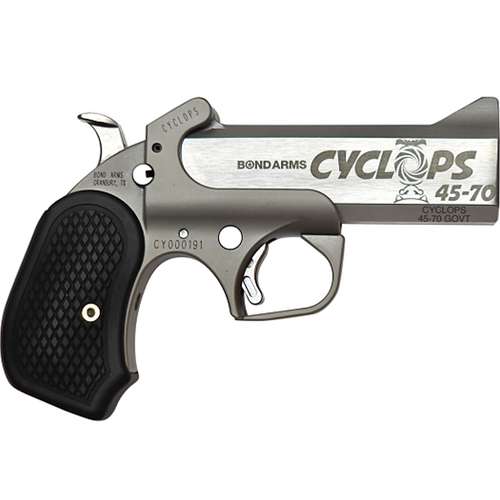Bond Arms Cyclops 45-70 Gov, 4.25" Barrel, Stainless Steel, 1rd - Bond Arms | The Gun Shop