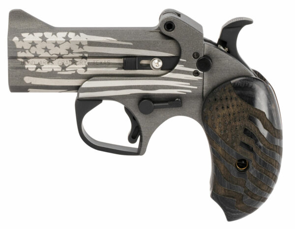 Bond Arms Old Glory 45 Colt/410 Ga, 3.50", American Flag Stainless Steel Cerakote, 2rd