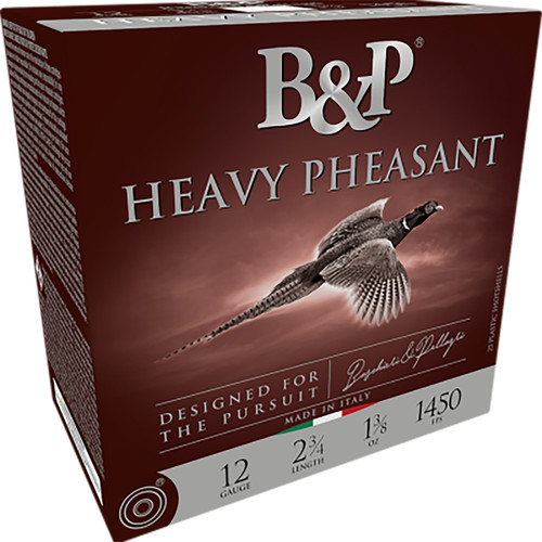 B&P Heavy Pheasant 20 Ga, 2.75", 1 1/4oz, 4 Shot, 25rd Box - Ammunition | The Gun Shop