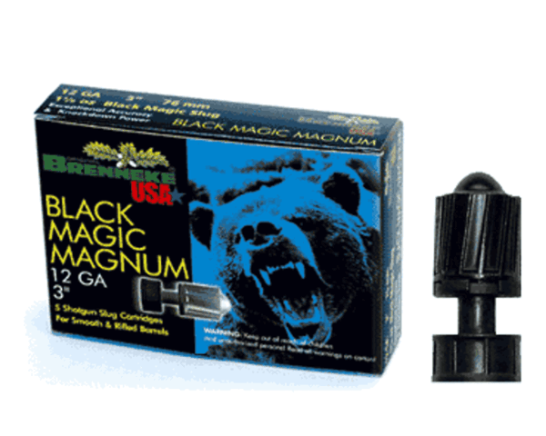 Buy Brenneke Black Magic Magnum 12 Ga, 3", 1 3/8 oz, 5rd Box Brenneke