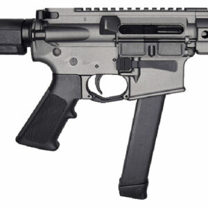 Brigade BM-9 9mm, 5.5" Barrel, Rear Charge, Blade Brace, Tungsten Gray, 33rd