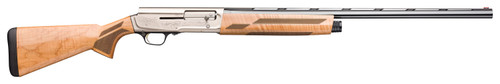 Browning A5 Ultimate Maple 12 Ga, 3" Chamber 26" Barrel, Silver Engraved Rec, Maple Stock, 4rd - Browning | The Gun Shop