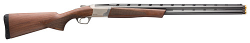 Browning Cynergy CX Feather 12 Ga, 3" Chamber 30" Barrel, Silver Rec, Satin American Walnut, 2rd - Browning | The Gun Shop