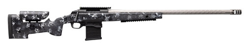 Browning X-Bolt Target Pro 6mm GT, 26" Threaded Barrel, Matte Black w/ Gray & White Splatter, McMillan A3-5 Stock, 10rd - Browning | The Gun Shop