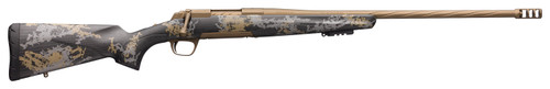 Browning X-Bolt Mountain Pro SPR 6.8 Western, 20" Threaded Barrel, Bronze Rec, Accent Graphics, 3rd - Browning | The Gun Shop