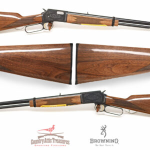Browning Bl 22 .22 LR 20 Barrel W Steel Blade Front Folding Rear Sights