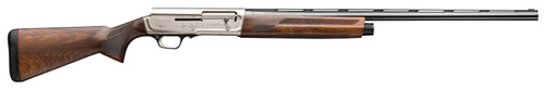 Browning A5 Ultimate 16 Ga, 2.75" Chamber 26" Barrel, Silver Receiver, Walnut Stock, 4rd - Browning | The Gun Shop