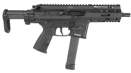 B&T SPC9 SBR 9mm, 4.5" Barrel, Black, Glock Magazine Compatible, 33rd - B&T | The Gun Shop