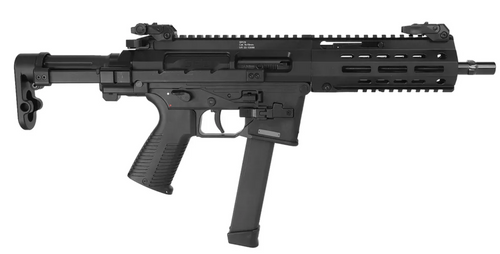 B&T SPC SBR 9mm, 9" Barrel, Black, Glock Magazine Compatible, 33rd - B&T | The Gun Shop