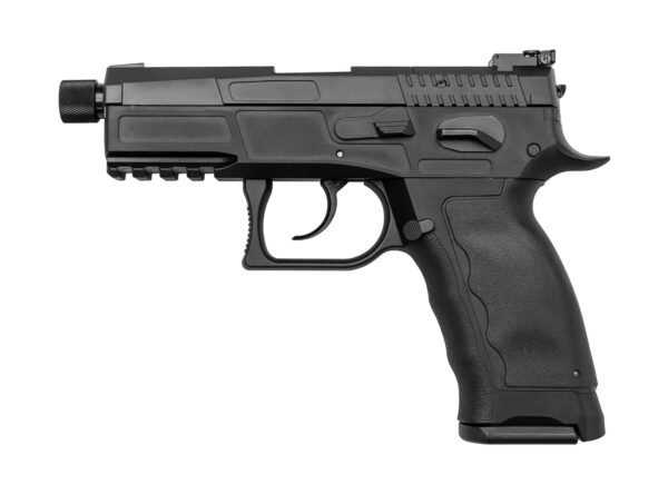 B&T MK-II 9mm, 4.3" Threaded Barrel, Shield RMS Footprint, Black, 17rd