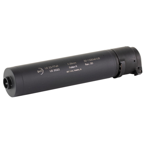 B&T Rotex-X Suppressor 5.56x45mm NATO, Black, - B&T | The Gun Shop