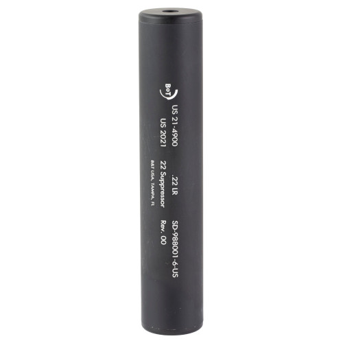 B&T USA Tiger 22 LR Suppressor, 5.5", Black, Direct Thread, Aluminum - B&T | The Gun Shop