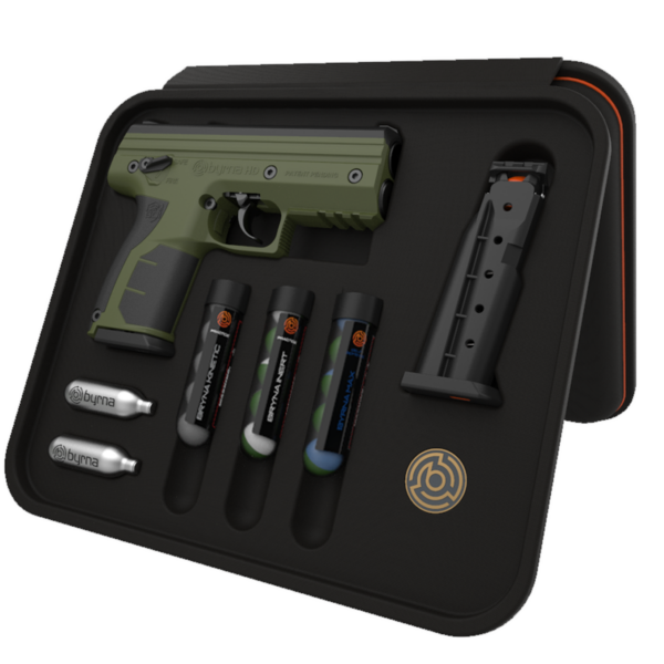 Byrna HD Kinetic Kit, No Chemical Irritant, Green