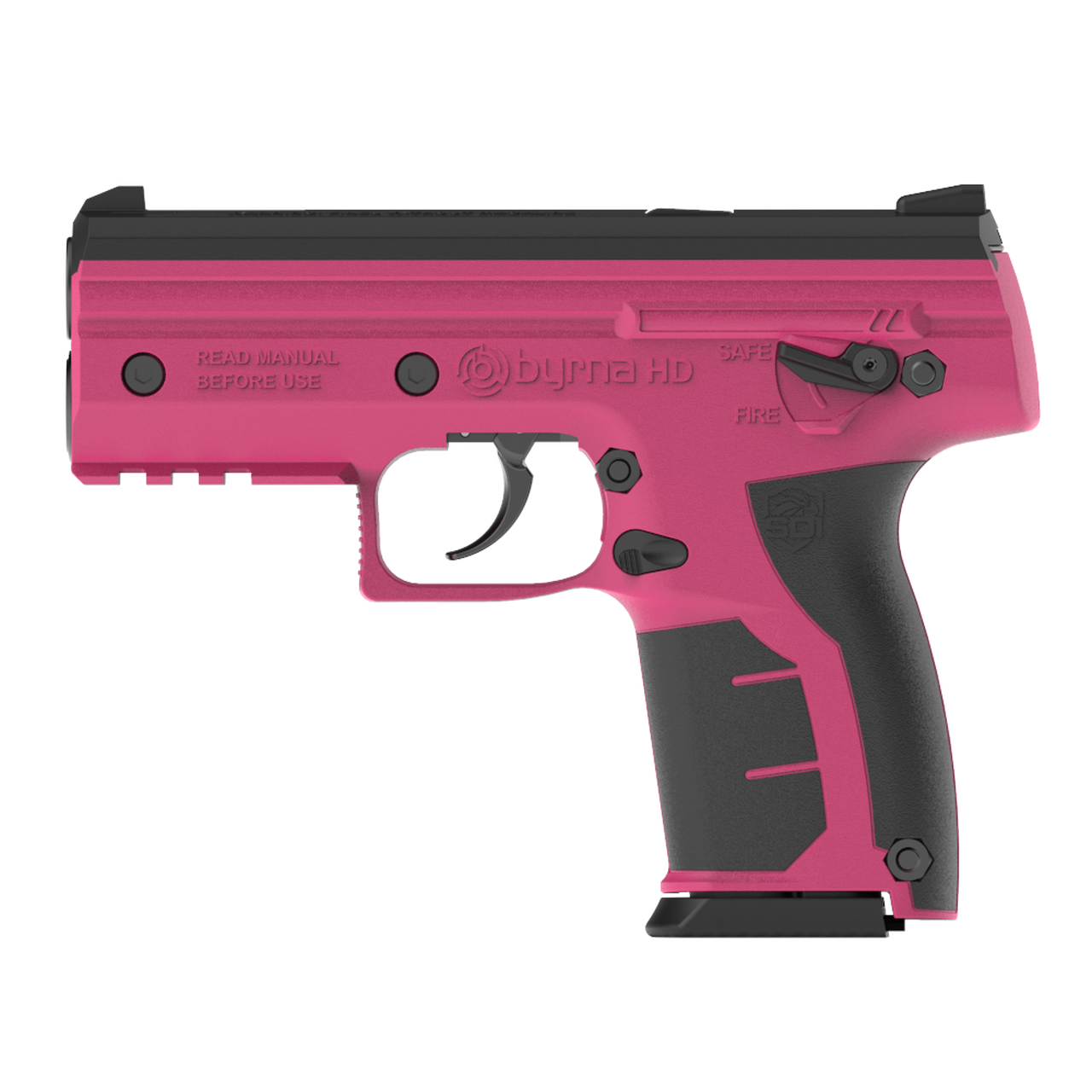 Byrna HD Kinetic Kit, No Chemical Irritant, Hot Pink