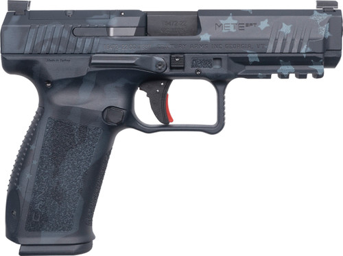 Canik Mete SFT 9mm, 4.46" Barrel, "We the People" Blue Cerakote, Polymer Frame, 20rd - Canik | The Gun Shop