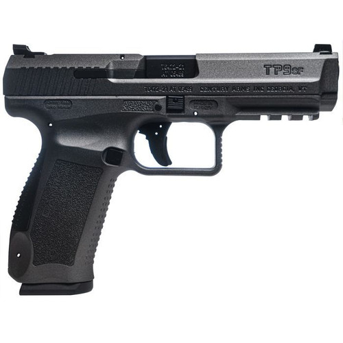 Canik TP9SF 9mm, 4.46" Barrel, Black Cerakote, Optic Ready, 10rd - Canik | The Gun Shop
