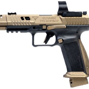 Canik TTI Combat w/Optic 9mm Luger 18+1 4.60" Fluted/Ported Barrel