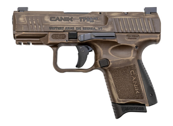 CANIK TP9 Elite SC Trophy 9mm, 3.6" MG Barrel, Contrast Sights, Bronze, 12rd