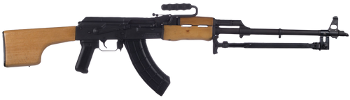 Century AES-10B RPK 7.62x39mm, 21.5" Barrel, Black Rec, Wood Furniture, Bipod, 30rd - AK-47 Rifles | The Gun Shop