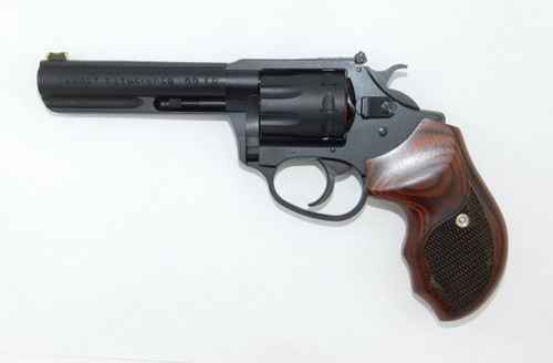 Charter Pathfinder Lite 22LR, 4.2" Barrel, Black Frame, Wood Grips, 8rd - Charter Arms | The Gun Shop
