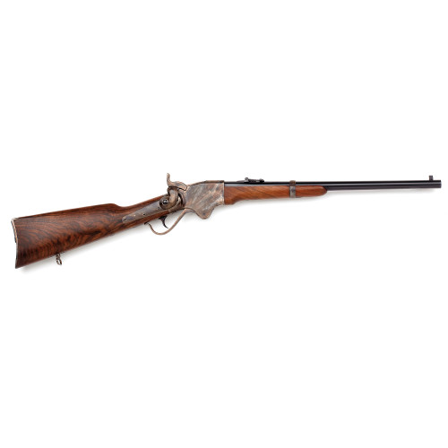 Chiappa 1860 Spencer Carbine 45 Colt, 20" Barrel, Case Hardened Rec, Walnut Stock, 7rd - Chiappa | The Gun Shop