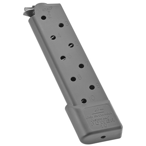 CMC Power Mag Magazine 45 ACP, Black, Fits 1911 Government, 10rd - Magazines | The Gun Shop