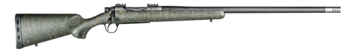 Christensen Summit TI 300 PRC, 26" Threaded Barrel, Green with Black/Tan Webbing, 3rd - Christensen Arms | The Gun Shop