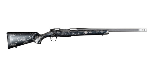 Christensen Ridgeline FFT 7mm PRC, 22" Threaded Barrel, Black, Gray Webbing, 3rd - Christensen Arms | The Gun Shop