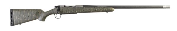 Christensen Arms Ridgeline 6.5 Creedmoor, 24" TB, Carbon Fiber Stock, Green w/ Black & Tan Webbing, 4rd