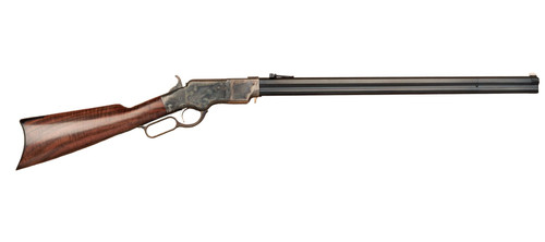 Cimarron 1860 Iron Frame 44-40 Winchester, 24" Barrel, Walnut Stock, 12rd - Cimarron Firearms | The Gun Shop