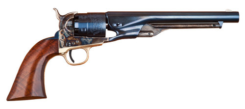 Cimarron 1860 Army 44 Cal, 8" Barrel, Charcoal Blued, 6rd - Cimarron Firearms | The Gun Shop