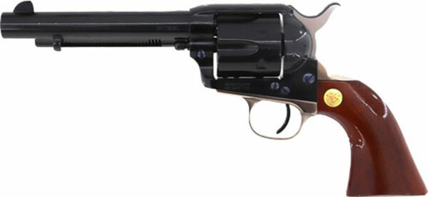 Cimarron Pistoleer .45 Long Colt 5.5" Barrel Blued Finish Walnut Grip