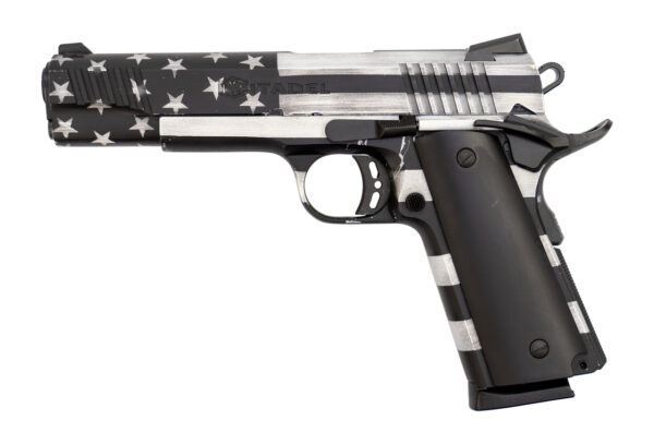 Citadel M1911-A1 Used .45 ACP, 5" Barrel, G10 Grips, American Flag, 8rd