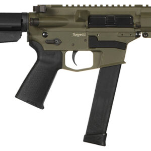 CMMG Banshee 300, 9mm, 5" Barrel, Noveske Bazooka Green, 33rd Glock Mag