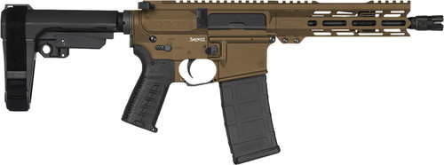 CMMG Banshee MK4 300 Blackout, 8" Threaded Barrel, Midnight Bronze Cerakote, CMMG RipBrace, 30rd - AR-15 Pistols | The Gun Shop
