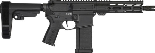 CMMG Banshee MK4 5.7x28mm, 12.5" Taper Threaded Barrel, Black Cerakote, CMMG RipBrace, 32rd - AR-15 Pistols | The Gun Shop