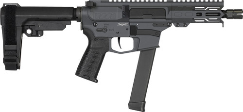 CMMG Banshee MKGS 9mm, 5" Taper Threaded Barrel, Sniper Gray Cerakote, 33rd - AR-15 Pistols | The Gun Shop