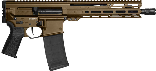 CMMG MK4 Dissent 300 Blackout, 10.5" Threaded Barrel, Midnight Bronze Cerakote, 30rd - AR-15 Pistols | The Gun Shop