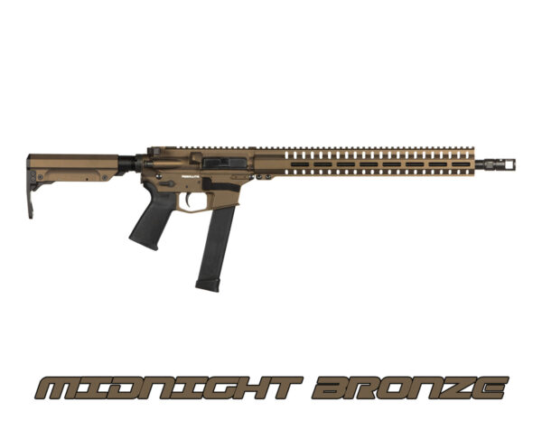 CMMG Resolute 300 MKG 45 ACP 16.1" Barrel, 6-Position Black Stock Bronze, 13rd