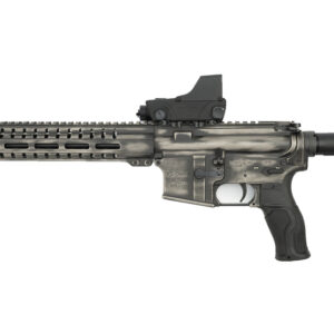 CMMG Resolute AR-15, .223/5.56, Battle Worn Titanium Finish, Meprolight RDS Optic