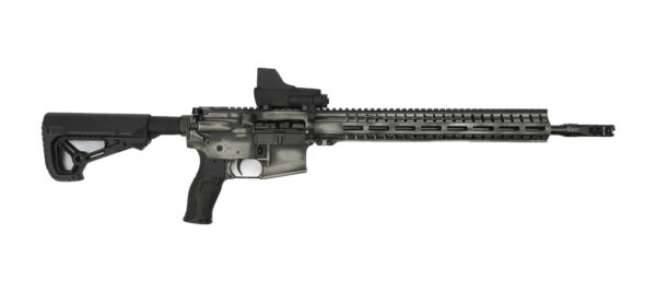 CMMG Resolute AR-15, .223/5.56, Battle Worn Titanium Finish, Meprolight RDS Optic