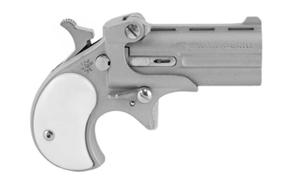 Cobra Classic Derringer .22 LR, 2.4" Barrel, Satin Finish, Pearl Grips, 2rd