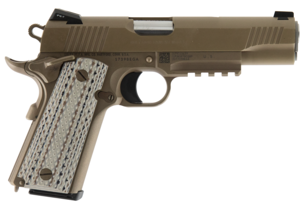 Colt Marine M45-A1 SA 45 ACP 5" Barrel Novak Cerakote 7 rd Mag