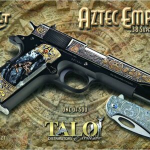 Colt 1911 Government .38 Super, TALO Exclusive, Aztec Empire, 1 of 500
