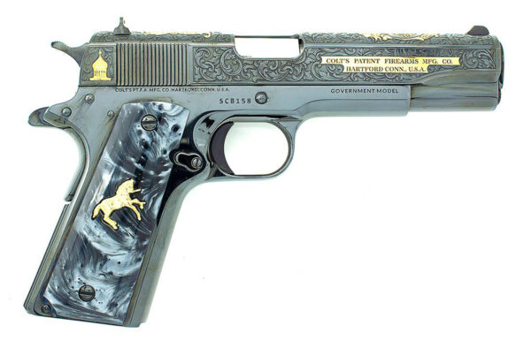 Colt 1991 Government .45 ACP, 5" Barrel, Sam Colt Limited Edition, 7rd