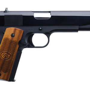 Colt 1911 Government .45 ACP, 5" Barrel, Fixed GI Sights, Blued, 7rd
