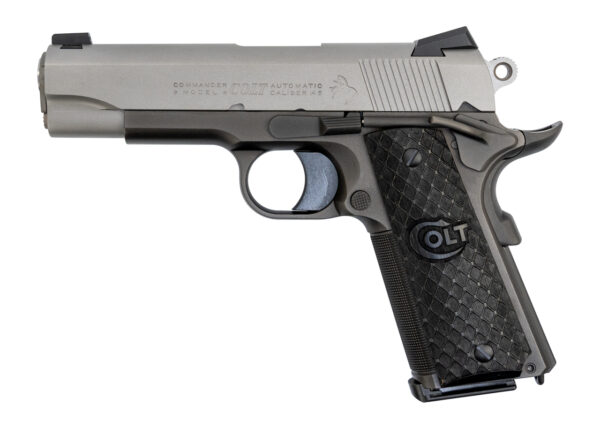 Colt Lightweight Commander 1911, 1 of 100, PVD Frame, STS Slide, Front NS