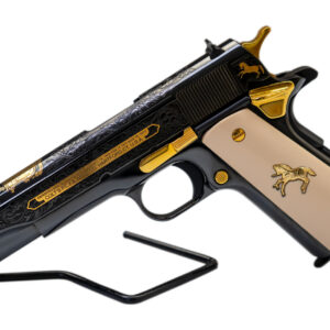 Colt 1911 Government Armsmear .45 ACP Limited Edition 5" NM Barrel, Ivory Grips, Blued