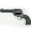 Colt Single Action Army 45 Colt/45 ACP Two Cylinder, Custom Shop, 4.75" Barrel, Blued, Engraved "D" Level, Color Case Hardened, Black Double Eagle Grip, 6rd