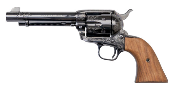 Colt SAA .45 LC, 5.5" Barrel, Hand Engraved, Blued, 1 of 5 Talo Exclusive